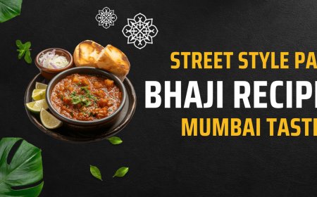 🥘 Street Style Pav Bhaji Recipe – Mumbai Taste 😍